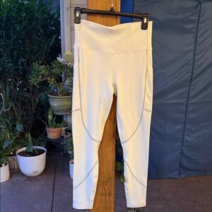 Fabletics White High-Waist Leggings
